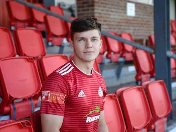 Will Seager has joined Worthing from Leatherhead / Picture: Worthing FC