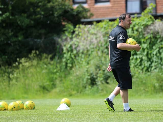 Robbie Blake has been overseeing the Rocks' pre-pre-season fitness work and team bonding / Picture: Martin Denyer