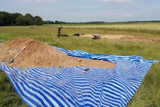 American Veterans Archaeological Recovery, working with the American Defense POW/MIA Accounting Agency, the University of York and the local community, is carrying out the veterans archaeological excavation at Park Farm over four weeks