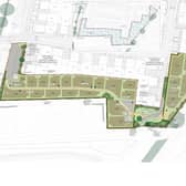 Proposed layout of new allotments