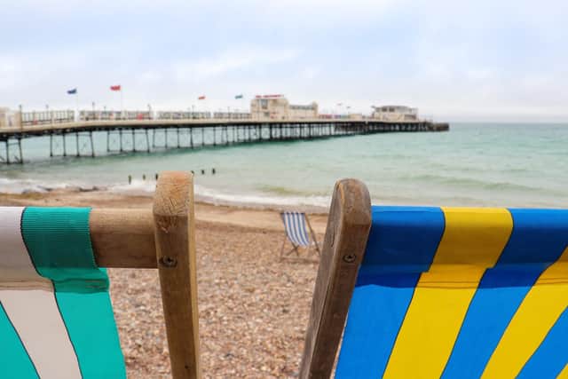 There will be up to 500 deckchairs available to hire on Worthing's beach this summer