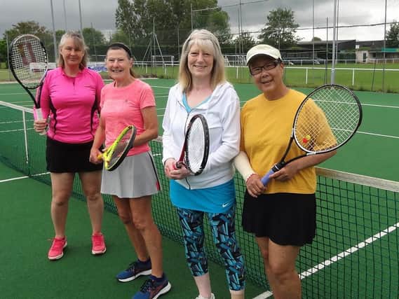 Hailsham Tennis Club ladies' second team