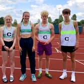 Chichester's younger athlets at Crawley / Picture: Lee Hollyer
