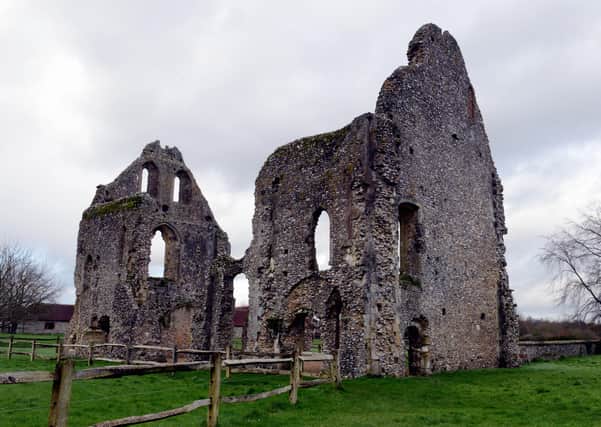 Boxgrove Priory ruins