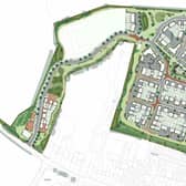 The proposed development in Pagham