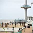 The i360 on Brighton seafront reopened on May 17