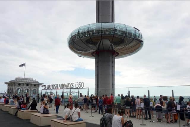 The report to the council said for the year from July 2021 to June 2022, the i360’s forecast visitor numbers for the pod are 292,000.