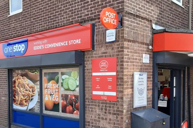 The new branch offers customers a 'wide range of services', from posting letters and parcels to collecting and returning online shopping items