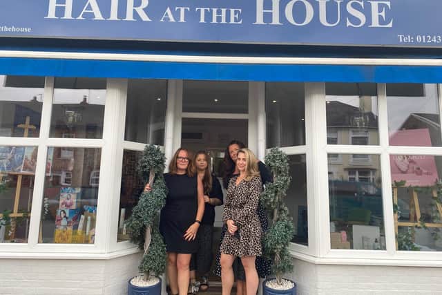 Hair At The House is based in Bognor Road, Chichester