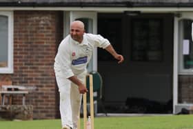 Harry Choudhary took 1-17 in Lindfield CC's loss against Preston Nomads CC 2nd XI. Pictures by Malcolm Page