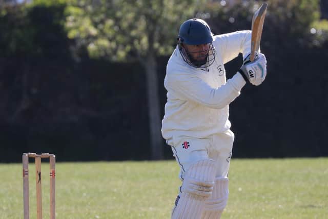Lindfield CC 3rd XI skipper Scott Clark continued his recent fine form with a superb 100 from 89 balls