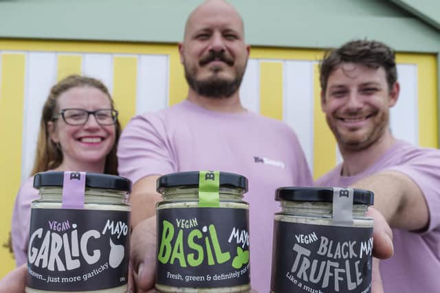 Ezda, Dashal and Chan Beevers and the new BeSaucy vegan sauces