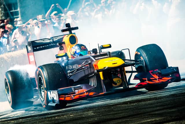 Red Bull Racing Honda are just one of the F1 teams joining the celebrations at the Goodwood Festival of Speed 2021. Photo by Jayson Fong