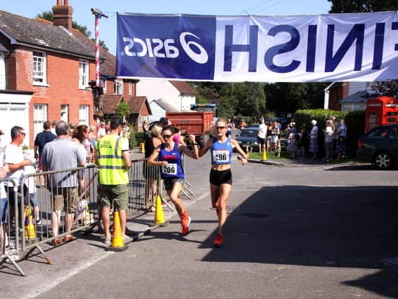 The finishing line / Picture: Ron Hill