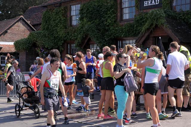 Runners and spectators at the 2019 event / Picture: Ron Hill