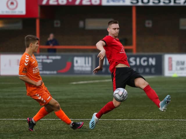 Mitch Dickenson is the latest Eastbourne Borough player to commit for next season. Picture by Andy Pelling
