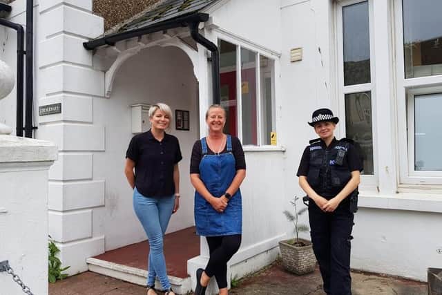 Sussex Police donated £500 to Bognor Housing Trust