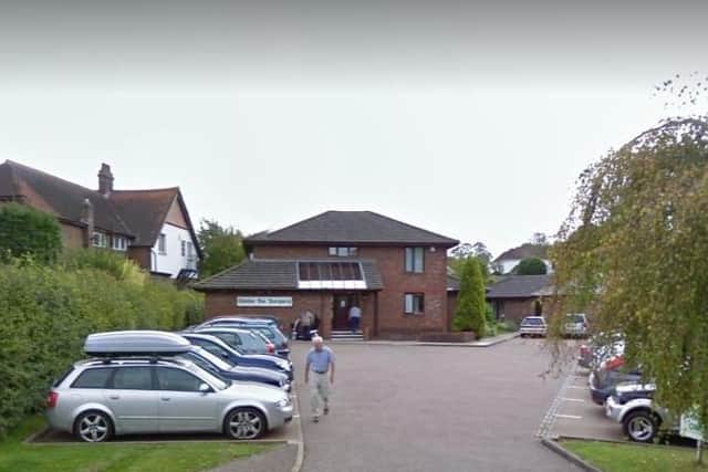 The walk-in Covid-19 vaccination clinics are being held at The Glebe Surgery in Storrington. Picture: Google Street View