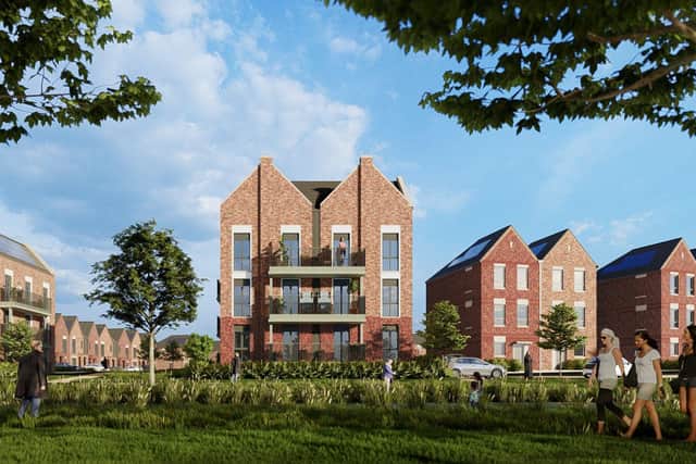 Legal & General  has announced plans to build 200 ‘sustainable and affordable’ homes as part of the North Horsham development.
has announced plans to build 200 ‘sustainable and affordable’ homes as part of the North Horsham development.