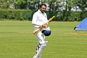 Atif Ali's return from injury spurred Crawley Eagles CC to victory at Bexhill CC. Picture by Derek Martin