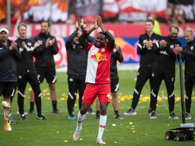 Mwepu came through the ranks with NAPSA stars in his homeland, joining Salzburg in 2017.