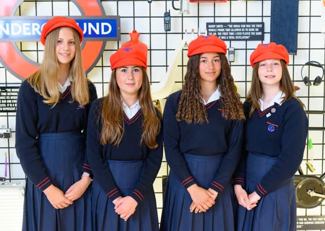 Davison CE High School for Girls students Ruby Wood, Bea Buchanan, Lamara Philp and Emma Statton came third in the Design Ventura 2020 competition