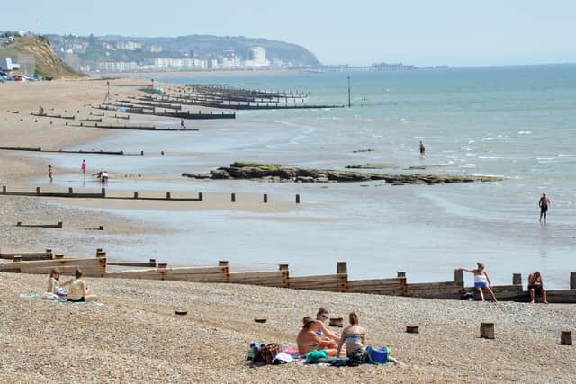 Bexhill beach. Picture: Steve Hunnisett