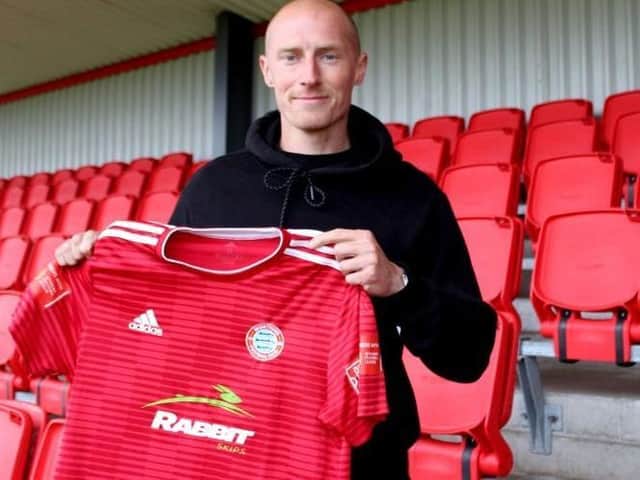 Kane Wills back at Woodside Road / Picture: Worthing FC