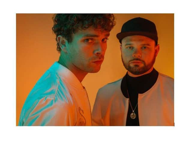 Royal Blood - Mike Kerr on the left, Ben Thatcher
