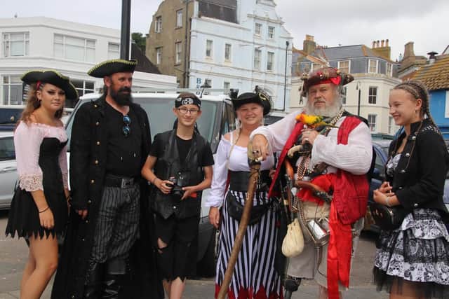 Hastings Pirate Day 2019. Photo by Roberts Photographic SUS-190715-091028001