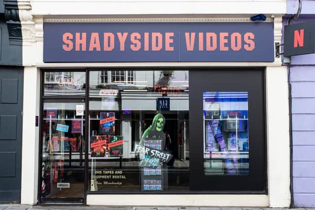 The pop-up video store