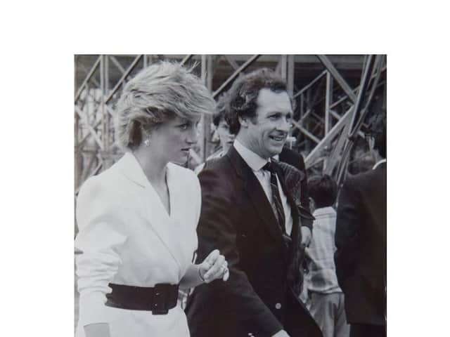 Colin Tebbutt & Princess Diana