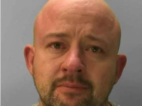 Ian Noakes, 41, has been imprisoned for one year. Photo: Sussex Police