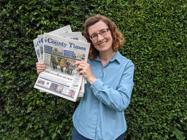 Gina Stainer, editor of the County Times