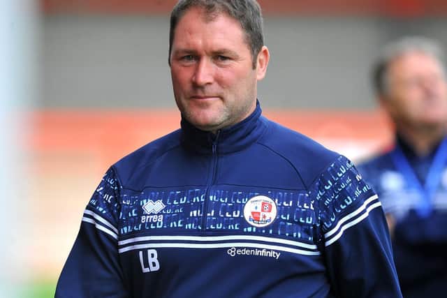 Crawley Town assistant manager Lee Bradbury. Picture by Steve Robards