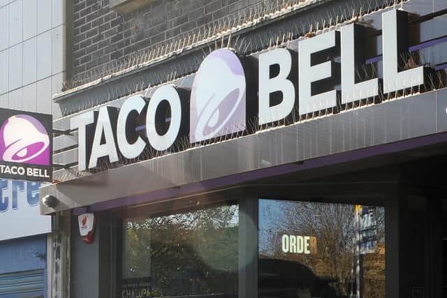In addition to giving away thousands of tacos on Tuesday, Taco Bell will be encouraging fans to join in the online conversation on social media with the hashtag #iSeeATaco. Photo: Sarah Standing