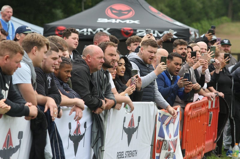 Pictures show competitors challenging to be crowned Horsham’s Strongest Man