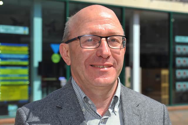 Burgess HIll Town Council leader Robert Eggleston said the council is tackling the long-term issue of food insecurity. Picture: Steve Robards, SR2105073.