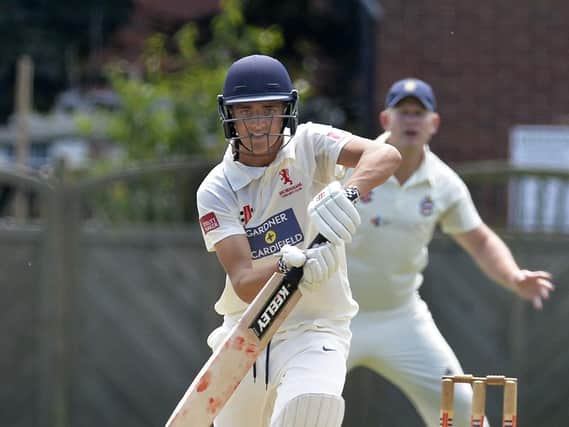 Joe Willis hit 53 off 36 deliveries in Horsham CC's win over Lindfield CC. Picture by Jon Rigby