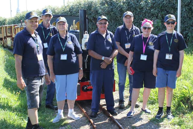 Littlehampton Heritage Railway Association volunteers, who run the miniature railway
