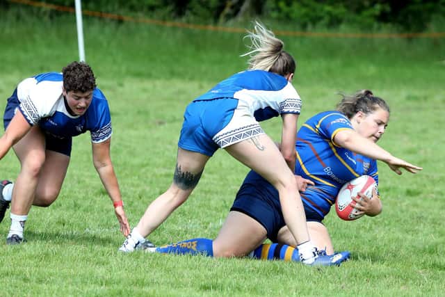 Worthing Warriors enjoyed their part in the club's sevens / Picture: Warwick Baker