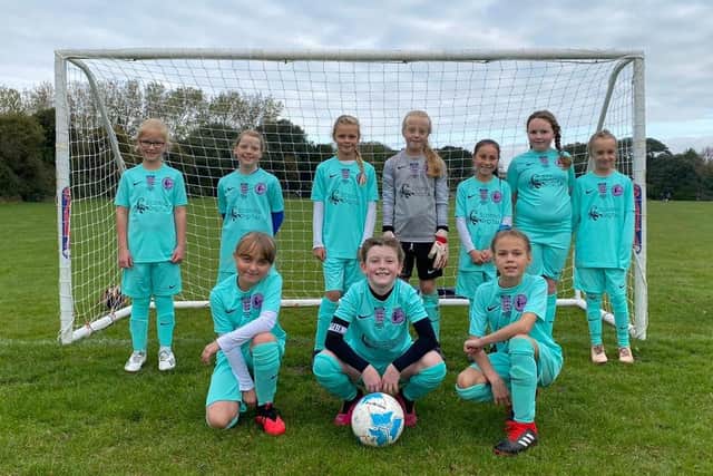 AFC Worthing Divas is going into its second season and has already grown from an U12 side to include a junior U9 section