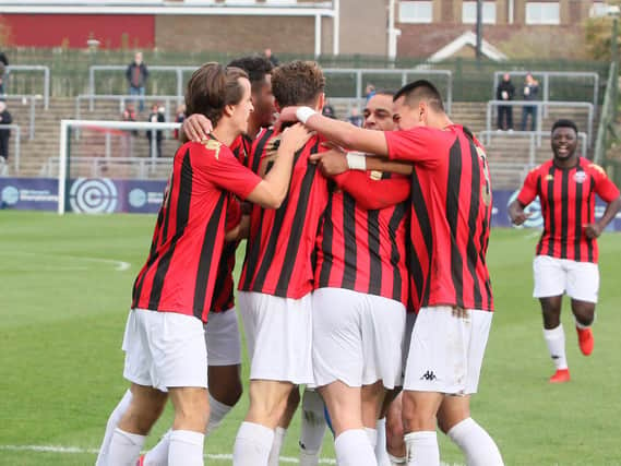 Lewes manager Tony Russell has said that over half of the teams in the Isthmian Premier Division could stake a claim for the title this season. Picture by Angela Brinkhurst