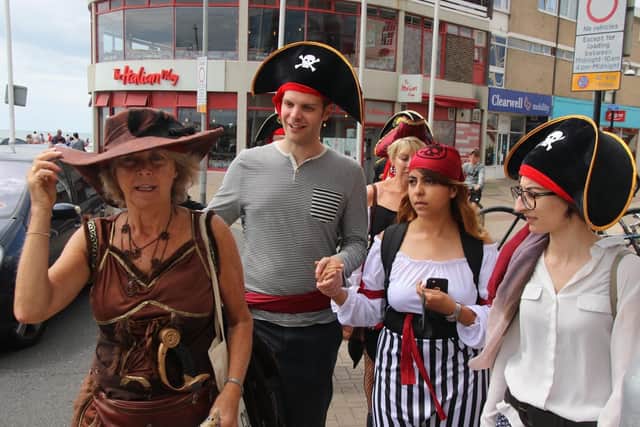 Hastings Pirate Day 2019. Photo by Roberts Photographic SUS-190715-091111001