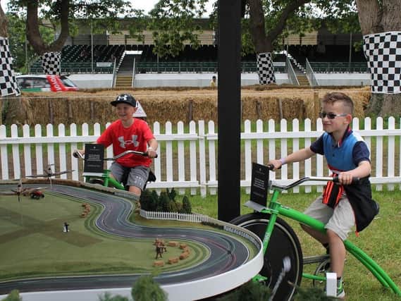 Family fun at Festival of Speed