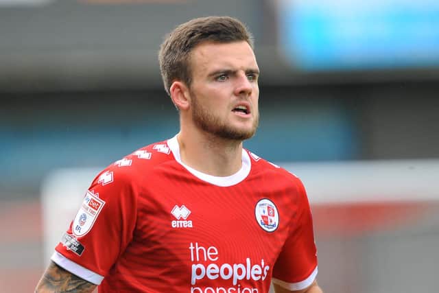Tyler Frost scored a glorious solo effort in Crawley Town's 5-0 win at Horsham on Saturday. Picture by Steve Robards