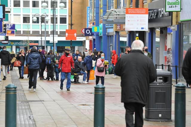 Will the town centre be getting busier again with restrictions lifting further?