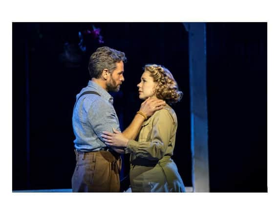 Gina Beck and Julian in South Pacific Photo by Johan Persson