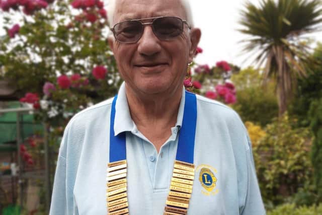 David Cook has become the new president of Littlehampton District Lions Club