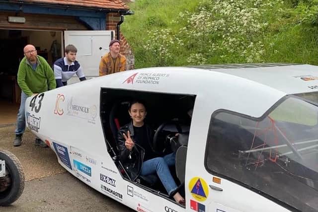 The Ardingly Ifield Solar Car Tour from John O’Groats to Haywards Heath takes place from August 2-11. Picture: Institute of the Motor Industry.